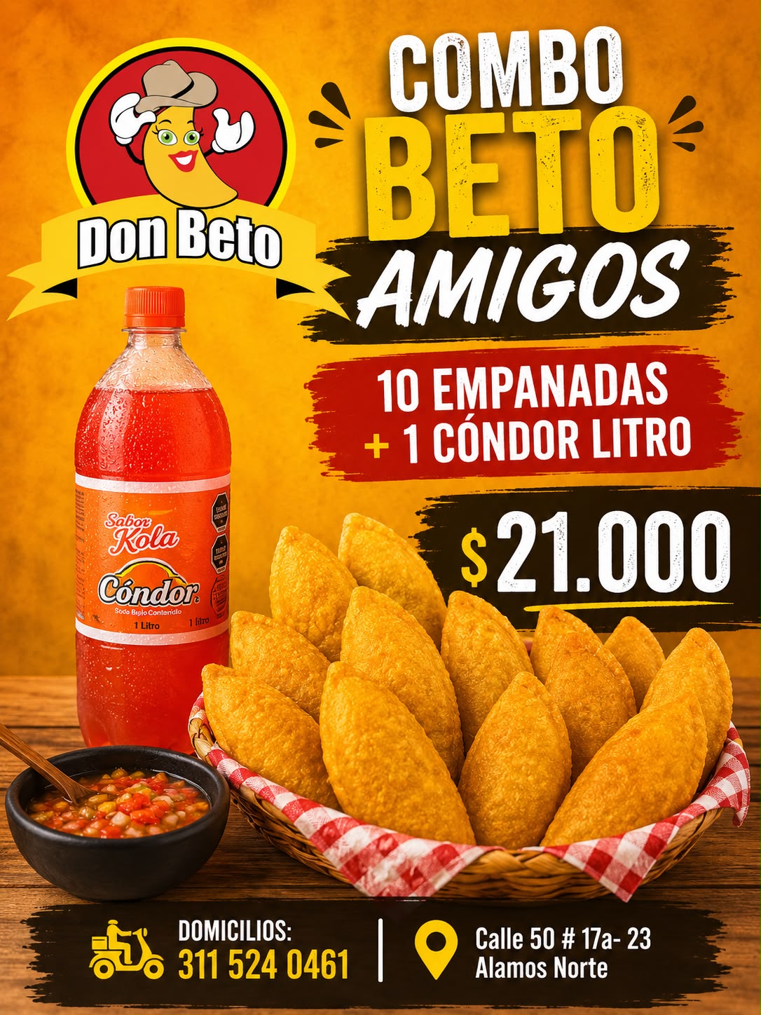 Combo Beto Amigos