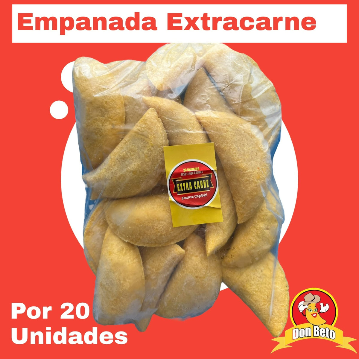 Empanada JP Extra Carne