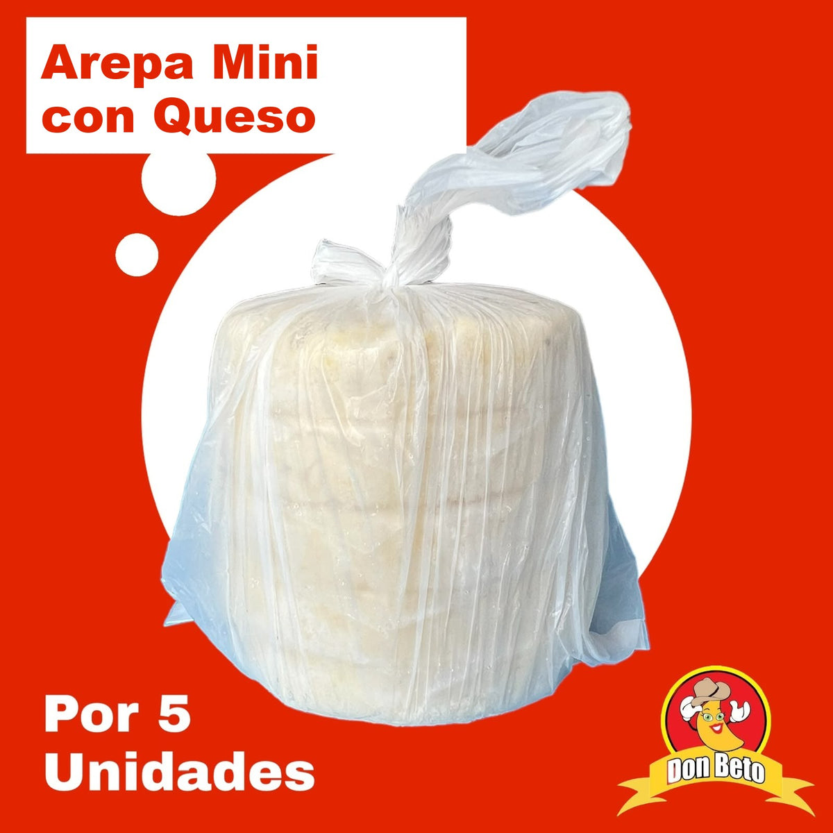 Arepa Mini con Queso