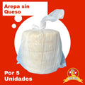 Arepa sin Queso