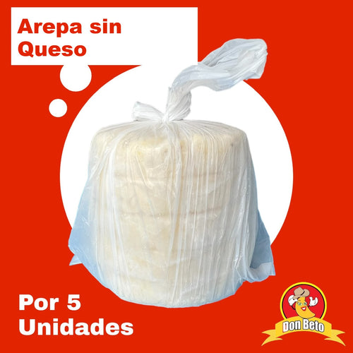 Arepa sin Queso