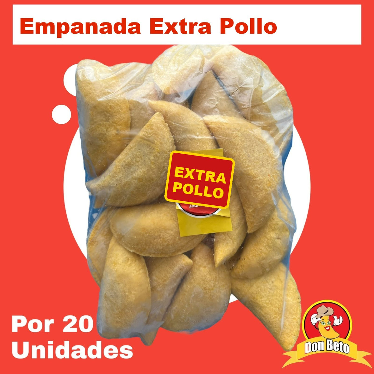 Empanada Extra Pollo